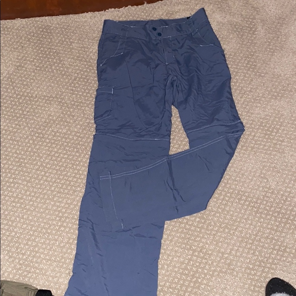 Columbia Girls hiking pants zipoff shorts like new